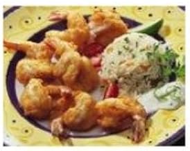 King And Prince Seafood Lightly Dusted Shrimp, 2.5 Pound -- 4 per case.