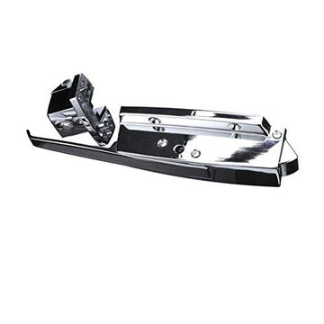 Offset Polished CP HD Walk-in Door Latch by COMPONENT HARDWARE – Model W38-1000