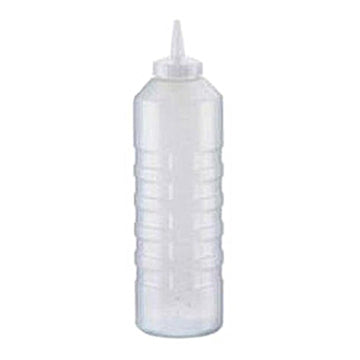 Traex 5224-13 Clear 24 Ounce Squeeze Dispenser with Standard Cap by Vollrath – 24 Ounces, Model 953-141-NAR-CLE