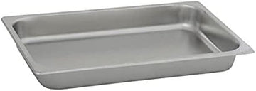 Winco 8 qt. Stainless Steel Water Pan for Chafer (108A)