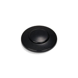 Air Switch Decorative Button for InSinkErator Dual Outlet Garbage Disposal Air Switch Kit – Plastic, Gloss Black, Model STC-BLK