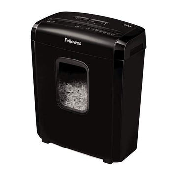 Microshred 6M Micro-Cut Shredder () Shredder by Fellowes – 3.5 gallons, Alloy Steel, Black, Model 4631701