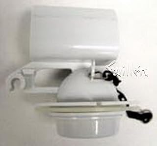 Duravit 1002600000; Metro, Starck 2, Tribeca; Flapper 2" plastic one piece/two piece 1.6 gpf single flush; in White