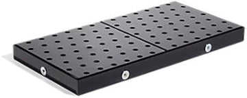 New Pig PAK645 Steel Modular Spill Deck, 16000 lbs Load Capacity, 51-1/2" Length x 25-3/4" Width x 4" Height, Black, For Two 55-Gallon Steel or Poly Drums