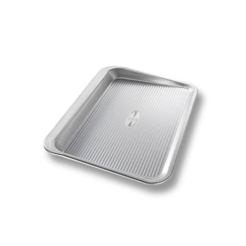 Chicago Metallic 20100 Aluminized Steel Cookie Sheet, 10" x 14", Silver - Default Title