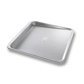 Chicago Metallic 20300 Aluminized Steel Cookie Sheet, 14" x 14", Silver - Default Title