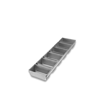 Chicago Metallic 41465 Aluminized Steel Loaf Pan, 6" x 25 7/8", Silver - Default Title