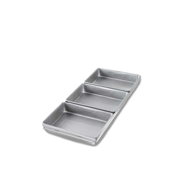 Chicago Metallic 41695 Aluminized Steel Pan Set, 9 7/8" x 22 1/8", Silver - Default Title
