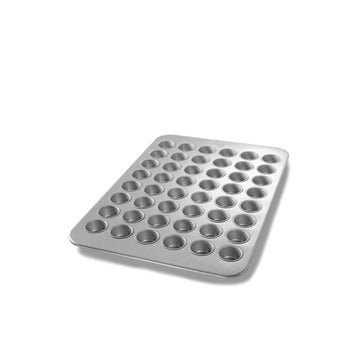 Chicago Metallic Aluminized Steel Muffin Pan, Mini, Silver - 25 7/8"
