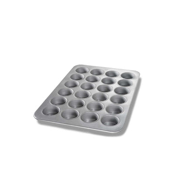 Chicago Metallic Aluminized Steel Muffin Pan, Large / Jumbo, Silver - 25 3/4"