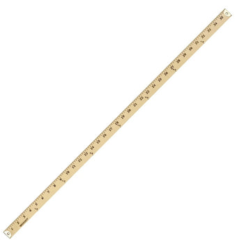 Westcott 10425 Wood Yard Stick, 36" Long, Beige - Default Title