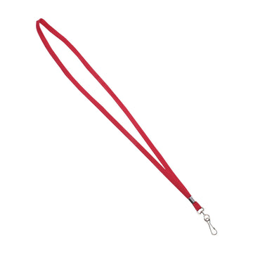 Advantus 75425 Nylon Lanyard, 36" Long, Red, 24/Box - Default Title