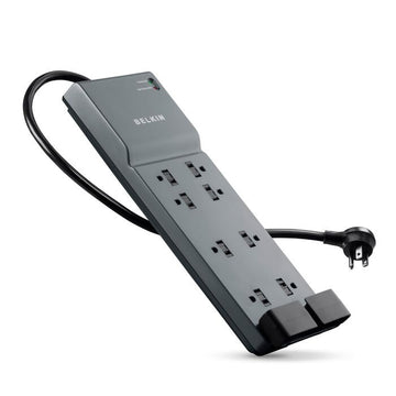 Belkin BE10820006 Surge Protector, Silver - Default Title