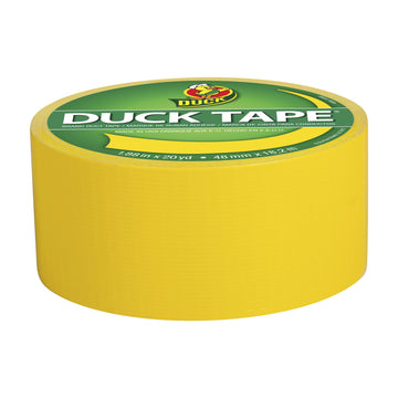 Duck Duct Tape, 1 7/8" 48 Millimeters x 18.2 Meters 20 Yards - Yellow