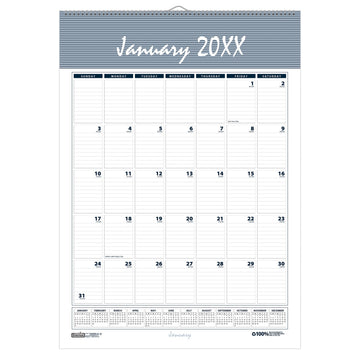 House of Doolittle HOD332 Paper Monthly January, 12" x 17", White - Default Title