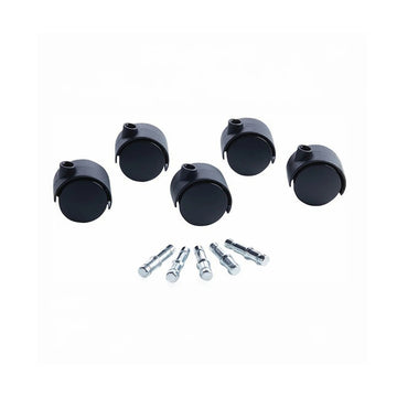 Master Caster 23622 Caster, 110 lb. Capacity, Black, 5/Set - Default Title