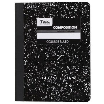 Mead 09932 Composition Book, 7 1/2" x 9 3/4" - Default Title