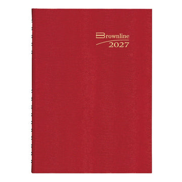 Brownline REDC550CRED Planner, 7 7/8" x 10" - Default Title