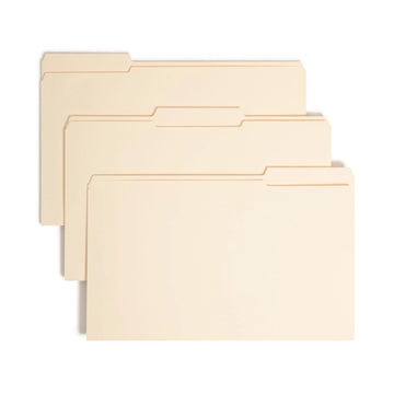 Smead 19595 Manila Folder, Legal, Beige, 50/Box - Default Title