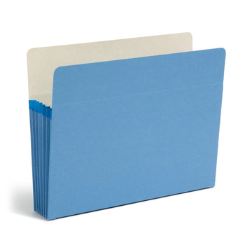 Smead 73235 Manila File Pocket, Letter, Blue - Default Title