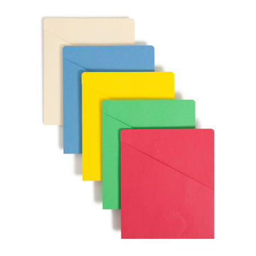Smead 75425 Manila File Jacket, Letter, Assorted, 25/Pack - Default Title