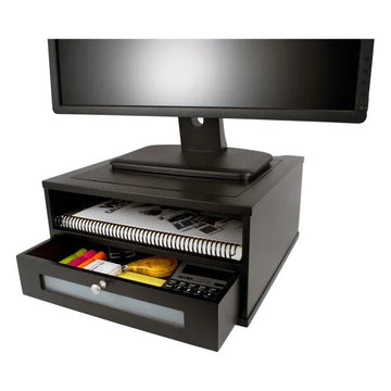 Victor 11755 Wood Riser, 13" Wide, Black - Default Title