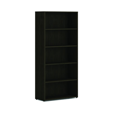 HON HLPLBC3013B5 Woodgrain Laminate Bookcase, 30" Wide - Java Oak