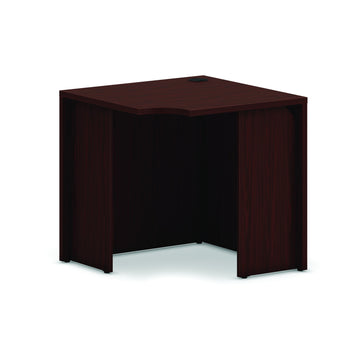 HON HLPLCS30 Desk Shell, 30" x 30" - Mahogany