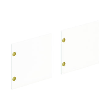 HON HLPLDR48LM.LPW1 Laminate Door, 15 7/8" Wide, White, 3/Set - Default Title