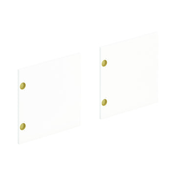 HON HLPLDR60LM.LPW1 Laminate Door, 14 7/8" Wide, White, 2/Set - Default Title