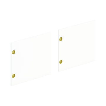 HON HLPLDR66LM.LPW1 Laminate Door, 16 3/8" Wide, White, 2/Set - Default Title
