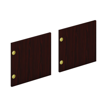 HON HLPLDR66LM Laminate Door, 16 3/8" Wide, 2/Set - Mahogany