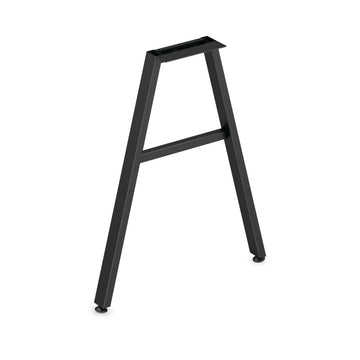 HON HLPLLEG24A Metal Mod Black A-Leg, 23 9/16" Wide - Black