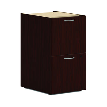 HON HLPLPSFF Laminate Support Pedestal, 15" Wide - Mahogany