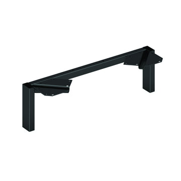 HON HLPLSL24 Metal Leg, 7" High - Black
