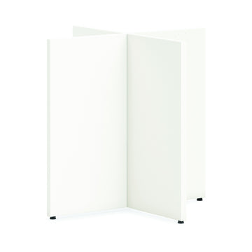 HON HLPLTBL48BASE.LPW1 Laminate X-Base, 30" Wide, White - Default Title
