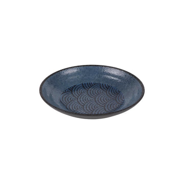 Elite Global Solutions B236089 Catalina Melamine Bowl, 36 oz., Blue, 6/Case - Dark