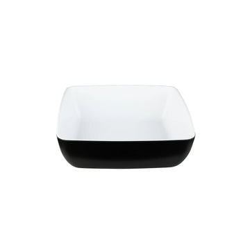 Elite Global Solutions B267098 Infinity Melamine Bowl, 3.5 qt. - Black