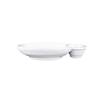 Elite Global Solutions JWC1408 Zen Melamine Tray, 5 1/2" x 10", 6/Case - White