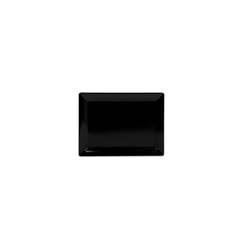 Elite Global Solutions M1058 Stratus Melamine Platter, 8 3/4" x 10 1/2" - Black