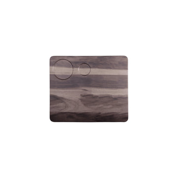 Elite Global Solutions M12105RC-HW Fo Bwa Melamine Serving Board, 10" x 12", Brown - Default Title