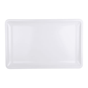 Elite Global Solutions M1320-W Melamine Serving Platter, 12 3/4" x 20", White - Default Title