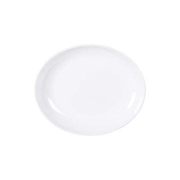 Elite Global Solutions M1513OV Classics Melamine Platter, 13" x 15" - White