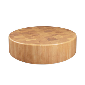 Elite Global Solutions M1835R-BUB Fo Block Melamine Riser, 18" Diameter, Brown - Default Title