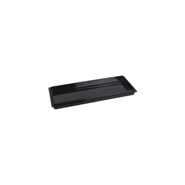 Elite Global Solutions M6152LID Modern European Melamine Pan Lid, 6" x 15" - Black