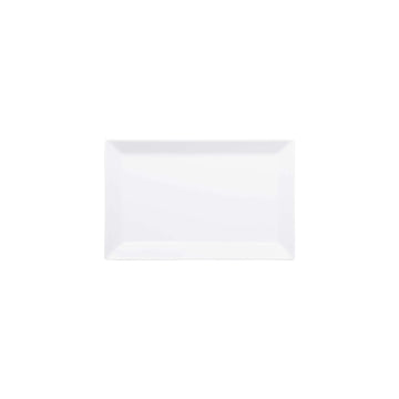 Elite Global Solutions M914RC Stratus Melamine Platter, 9" x 13 3/4" - White
