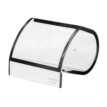 Kantek AD40 Acrylic Paper Clip Holder, 3 1/8" Wide, Clear - Default Title
