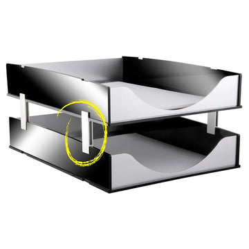 Kantek BA311 Aluminum Letter Stacking Support - Default Title