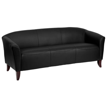 Flash Furniture 111-3 Sofa, 72 1/2" Wide - Black