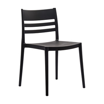 Flash Furniture DHF-317-APP Bridgeport Chair, 19 3/4" Wide - Black